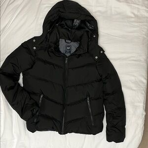 GAP Black Puffer Jacket